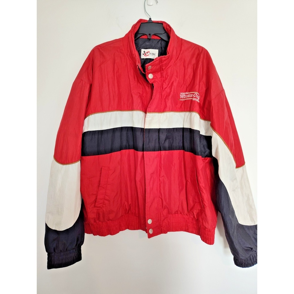 VTG NASCAR Winston Cup Series Racing Windbreaker by Chase XL